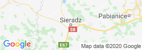 Sieradz map
